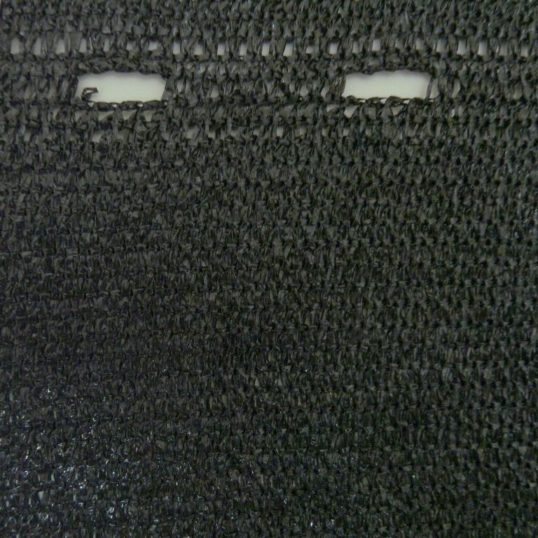 Windbreekgaas Economy line zwart breedte 2m, rol 50 meter