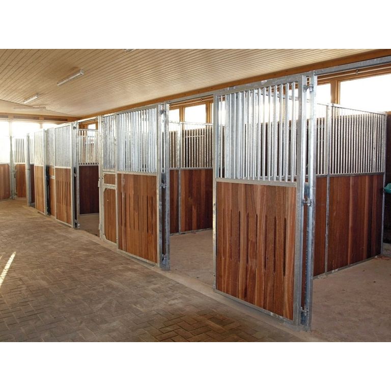 Voorwand type Evando, Bongossihout, tot 250 cm