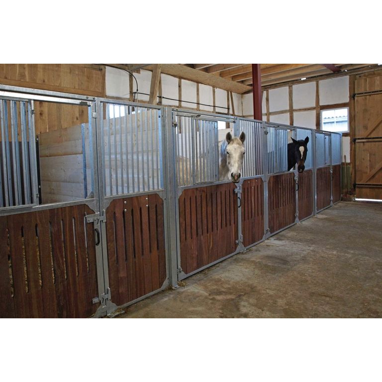 Voorwand type Evando, Bongossihout, tot 250 cm