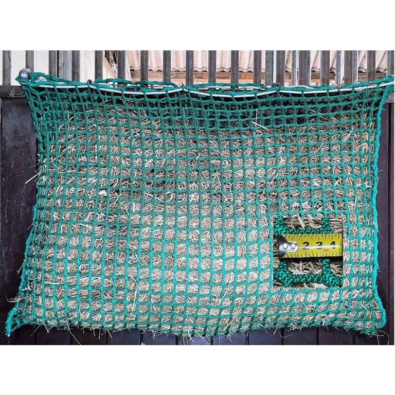 Slowfeeder Hooinet fijnmazig X-Strong groot met sluitkoord