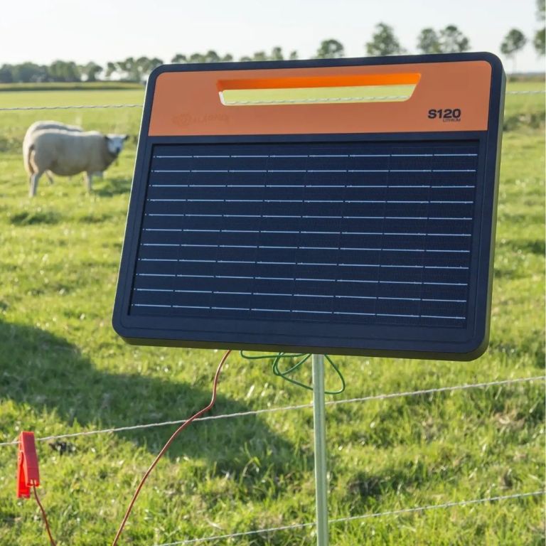 Gallagher S120li schrikdraadapparaat Solar max.0,94 J impulsenergie