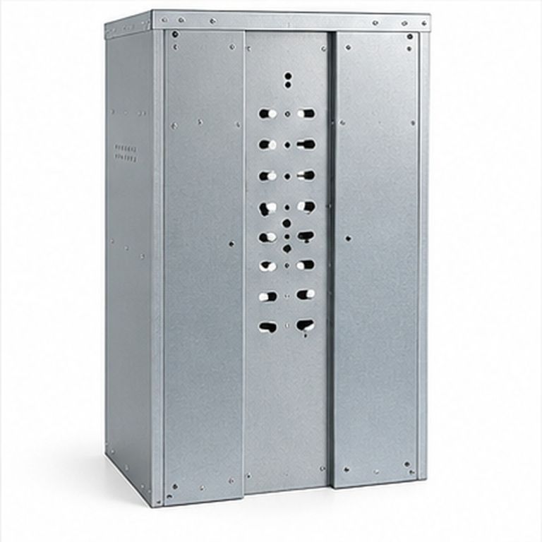 Zadelkast 106 X 60 X 60 cm, draaislot, 2 zadelhouders