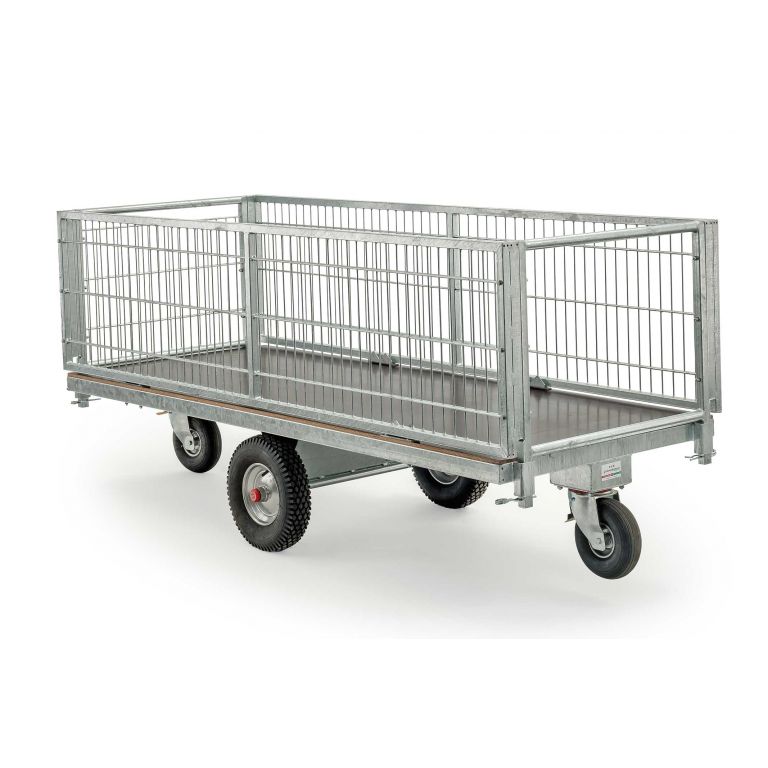 Traliewerk voor pakkentransportwagen 140 x 250