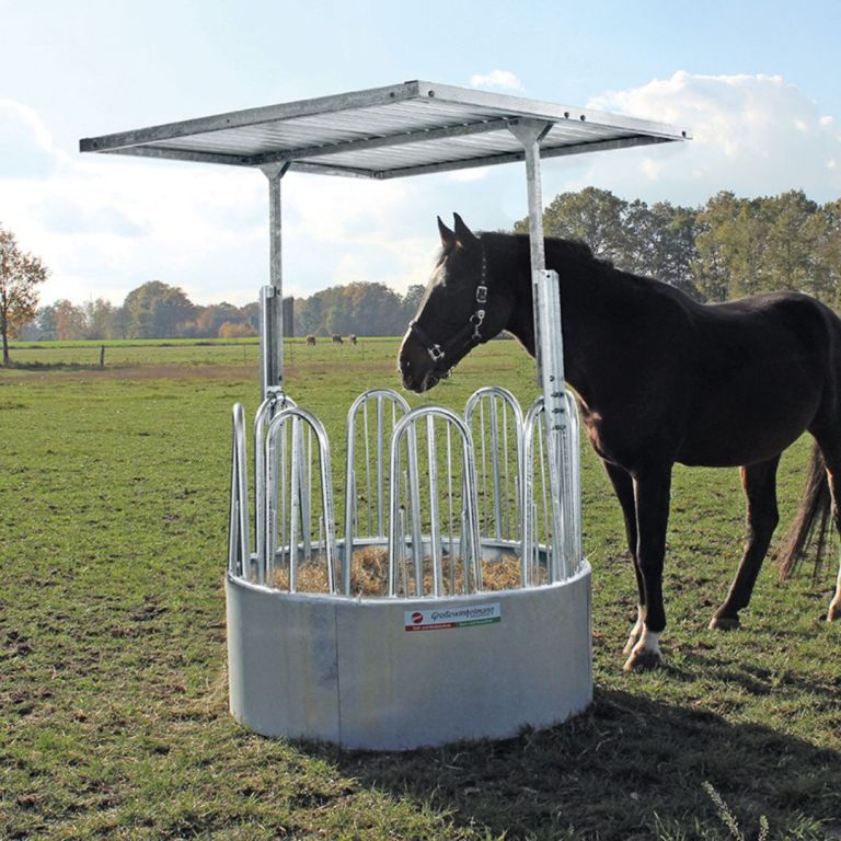 Growi Ronde hooiruif Comfort-Line Mini –met optioneel dak