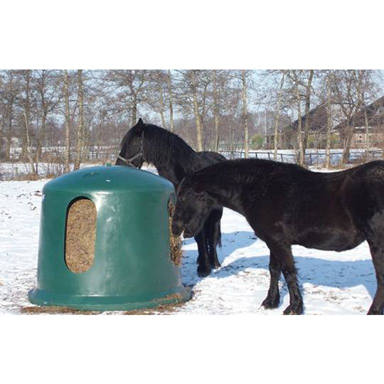 Kleine hooistolp voor paarden en ponies