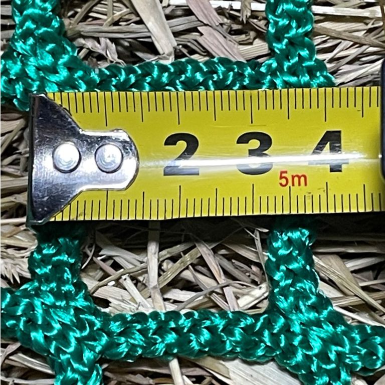 Slowfeeder Hooinet fijnmazig X-Strong klein met sluitkoord