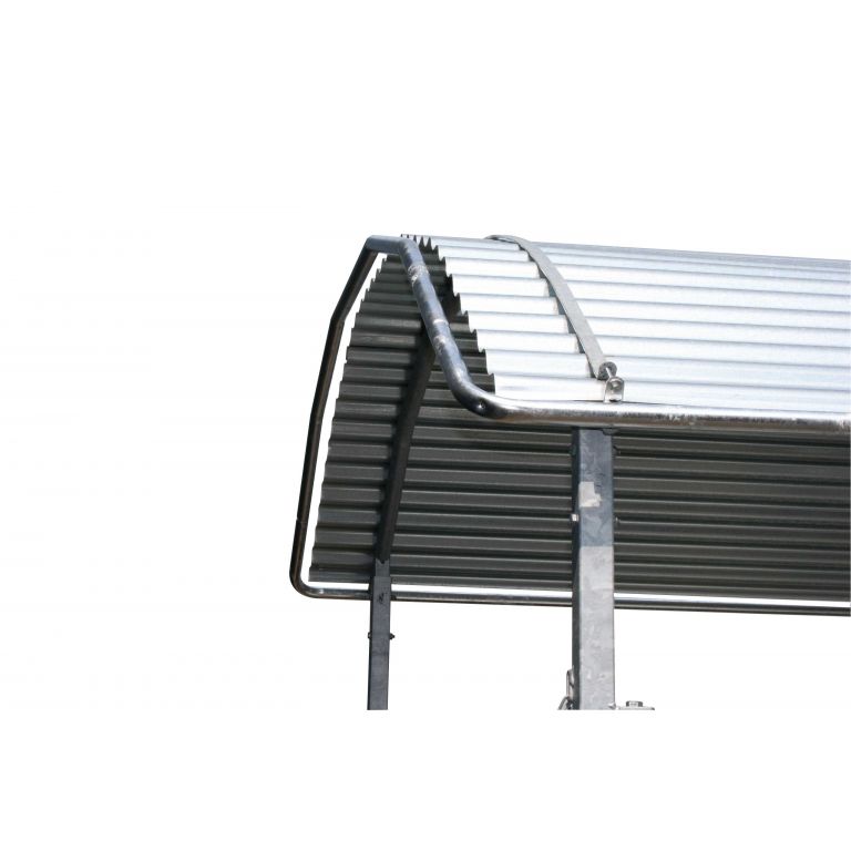 Dakkanten beschermbeugel voor ruif 2 X 2 meter