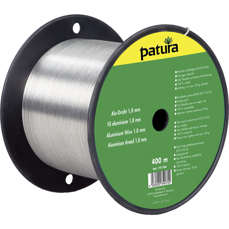 Aluminium draad 1.8 mm 400 m
