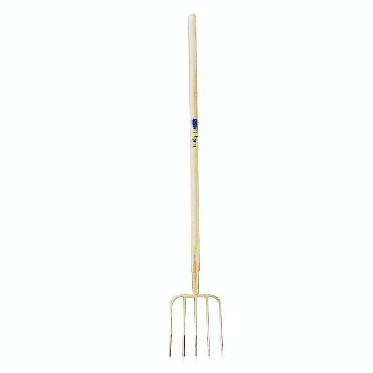 Mestvork 5 tanden, steel 135 cm