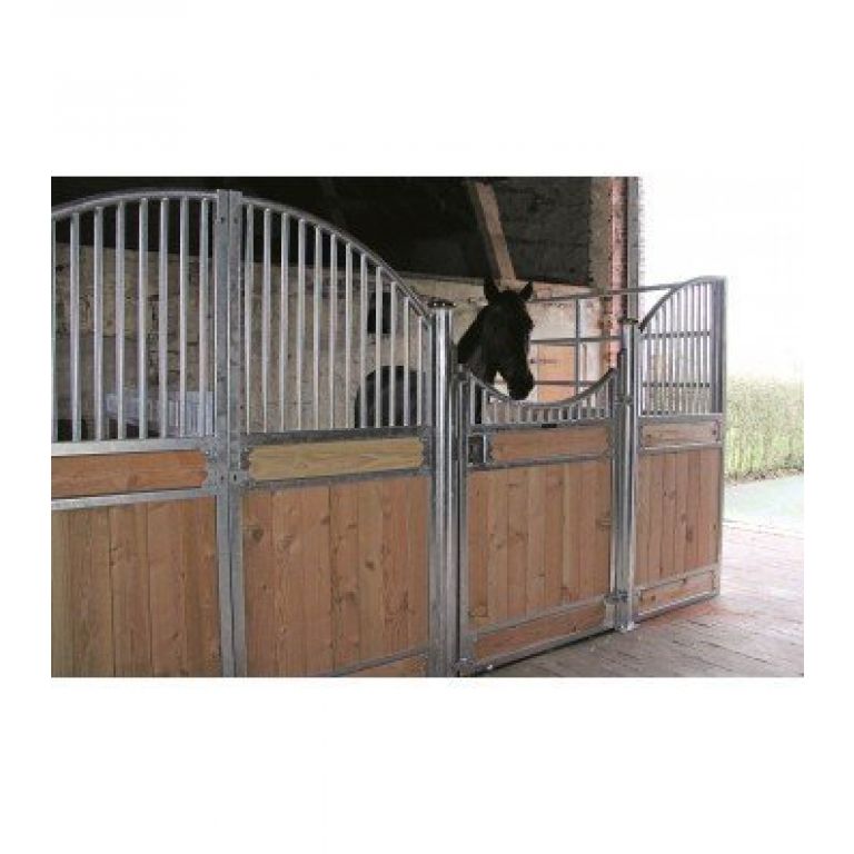 Voorwand Ravina, Bongossi houtvulling 3,00 tot 3,50 m breed