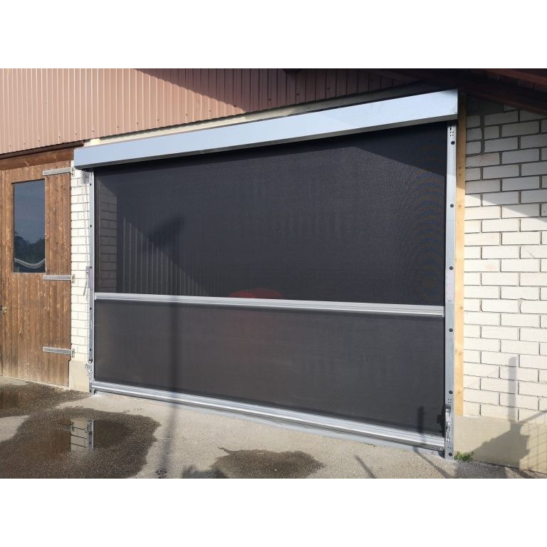 Agridoor windbreekgaas snellooppoort 4,0/3 breedte 4,00m, hoogte 3,10m
