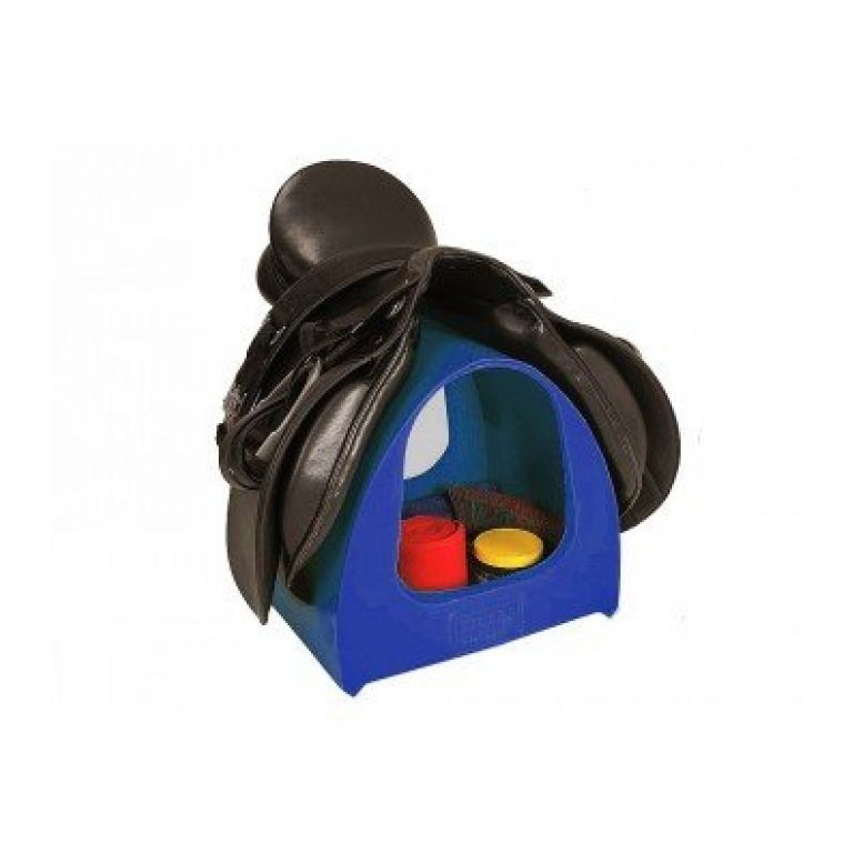 Kunststof zadeldrager Saddle-Pac kleur blauw