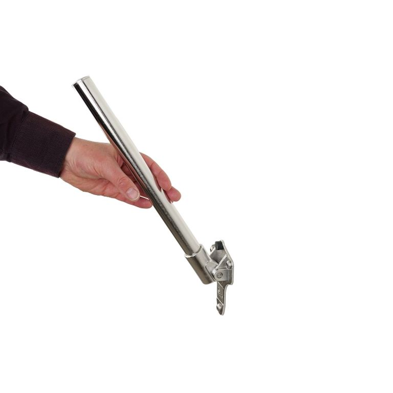 Growi Profi RVS zadelsteun opklapbaar