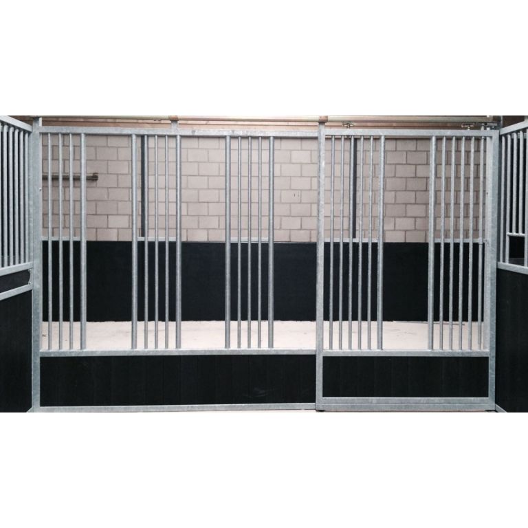 Pro Line voerhek met schuifdeur voor paarden,